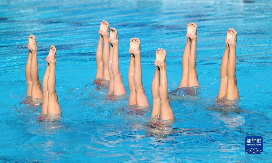 （体育）（15）游泳——世锦赛：中国队夺得花游集体技术自选冠军